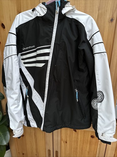 Quechua black white blue ski - white,