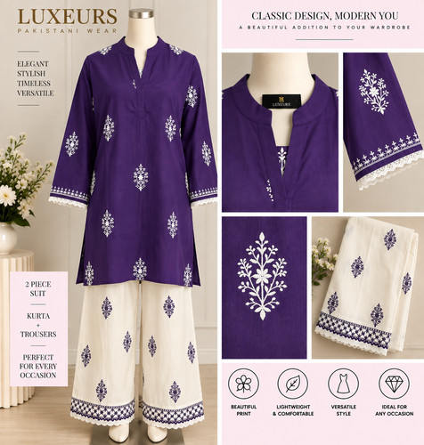 Luxeurs pakistani piece suit - 2,