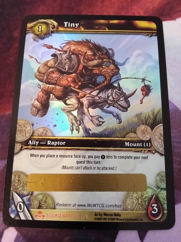 Wow tcg unscratched - -,