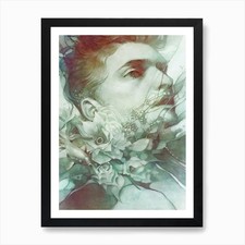 Bramble Art Print Framed Wall