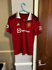 Manchester United Home Football Shirt For 10 To 12 Years