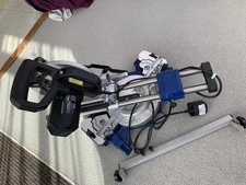 Scheppach HM216 SPX Sliding Compound Mitre Saw Chop Saw + Extra Guide