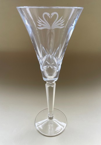 Fluted crystal champagne - crystal, with
