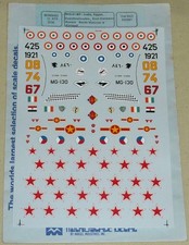 Microscale Decals 72-473 MiG-21MF Fishbed decal in 1:72 Scale