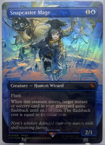 Snapcaster mage - snapcaster, (borderless)