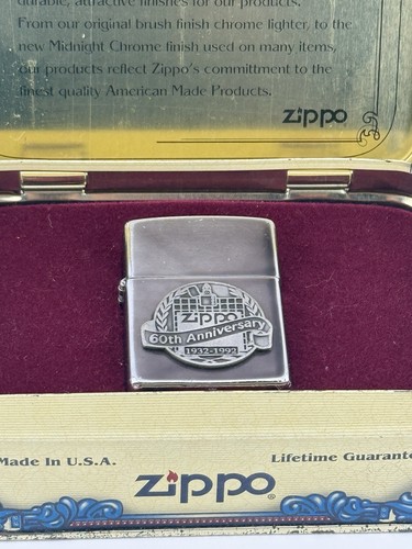 Zippo 60th anniversary - zippo,
