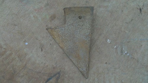Horse plough point - point,