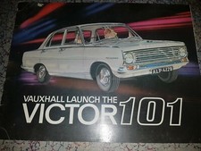 1964 Sales Brochure VAUXHALL Launch the VICTOR 101 DE LUXE SUPER 