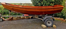 Rowing boat dinghy tender, Norman Whyte Boatbuilder