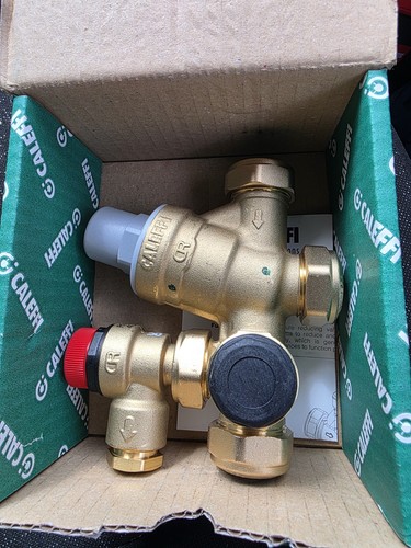 Caleffi 22mm inlet control - inlet,