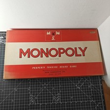 Vintage 1970s Monopoly Board Game John Waddington, Complete With All Parts VGC