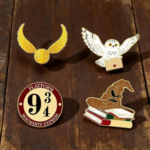 Pcs harry potter enamel pin - 4,