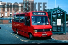 35mm Slide Buzy Bus Mercedes Benz 709D Alexander N592WND 2003 Orig