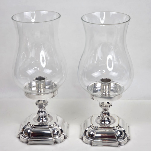 Pair vintage silver - pair, plate