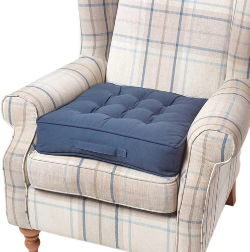 Homescapes navy armchair - homescapes,