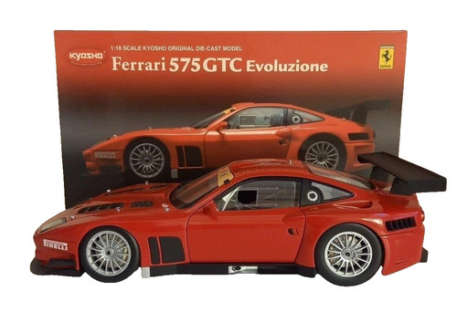 Kyosho ferrari 575gtc - kyosho, 1/18