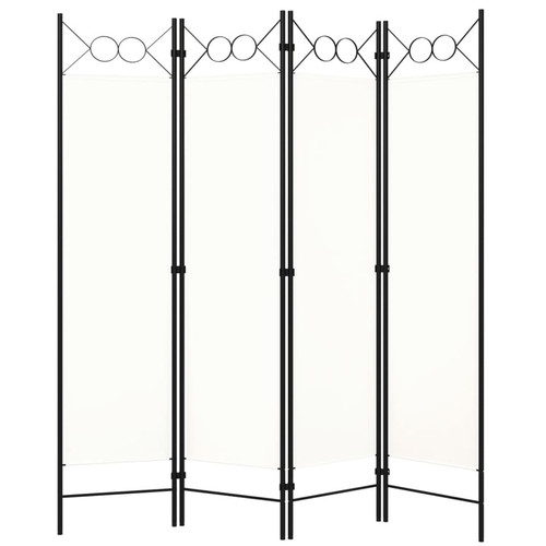 Room divider panel white - 3-panel,