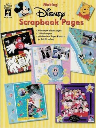 Making disney scrapbook pages - disney,