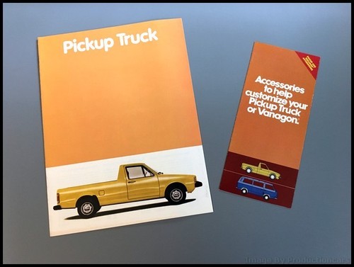 1981 volkswagen pickup - vw,