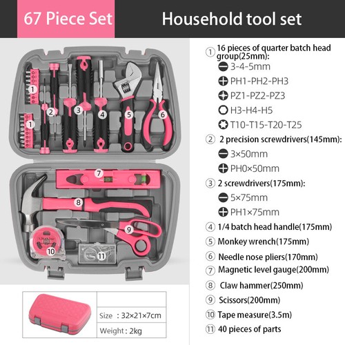 67pcs premium household - 13-67pcs,