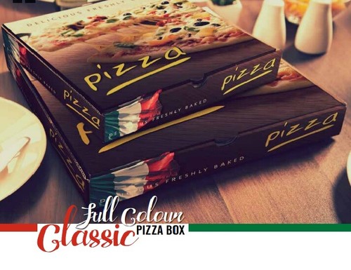 Pizza boxes takeaway strong - takeaway,