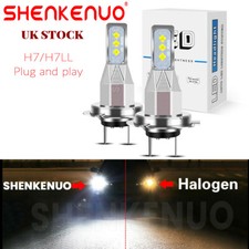 For BMW 3 Series E90 320d 40w Super Bright Xenon White Led Headlight Bulbs 12v