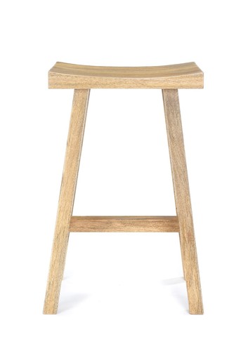 Solid mango wood breakfast bar - wood,