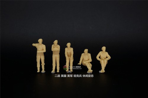 Unpainted war ii - unpainted, 1/72