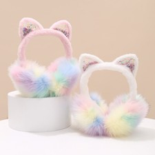 Colorful Plush Earmuffs for