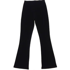 Womens Bootleg Trousers Stretch Flared Pull On Pants Ladies Bootcut Leggings