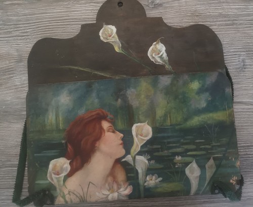 Original hand painted letter - hand,