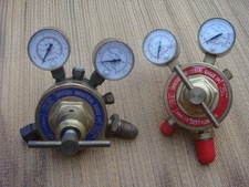 OXYACETYLENE GAS WELDING REGULATOR WITH TWIN GAUGES-ACETYLENE-OXYGEN