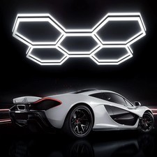 5 Hexagon LED Garage Lighting