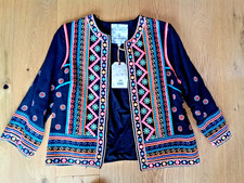 Black jeans jacket size 10 NEW