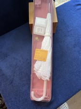 Vintage White Lace Push Up Parasol Wedding Umbrella Bridal Parasol