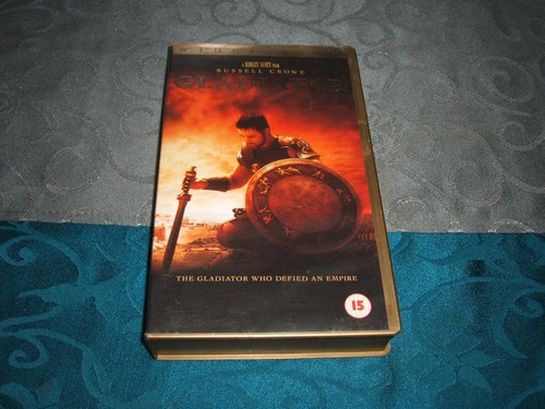 Gladiator widescreen vhs - gladiator....,