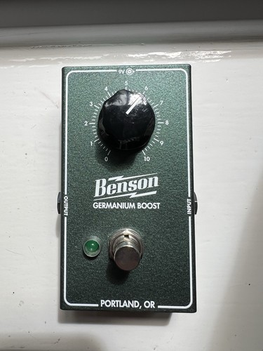 Benson amps germanium boost - amps,