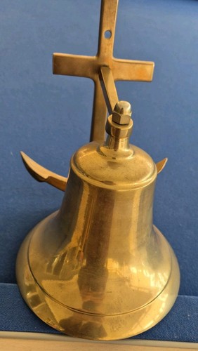 Vintage brass ships bell - vintage,