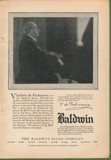 Magazine Ad - 1924 - Baldwin