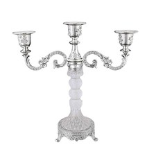 3 Arms Candle Holder Candelabra for   Decor
