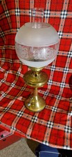 Antique Edwardian Oil Lamp 