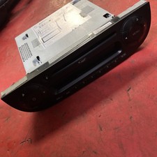 2012 Fiat 500 08-15 black radio Stereo MP3 cd player good working order ✅