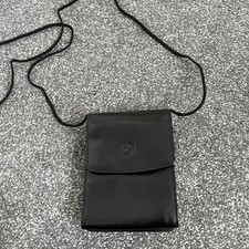 Valentina In Pell - Italian Leather Travel Wallet- Black.