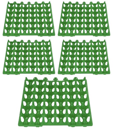 Stackable plastic egg tray - stackable,