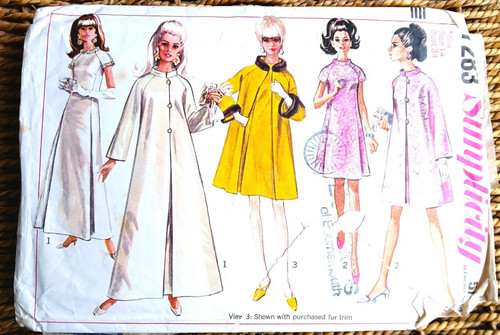 Vintage 1960s simplicity 7283 - vintage,