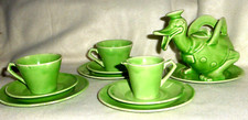 Extremely Rare Vintage Wadeheath Walt Disney Donald Duck Tea Set 1930s