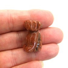 Gemstone Dog Hand Carved