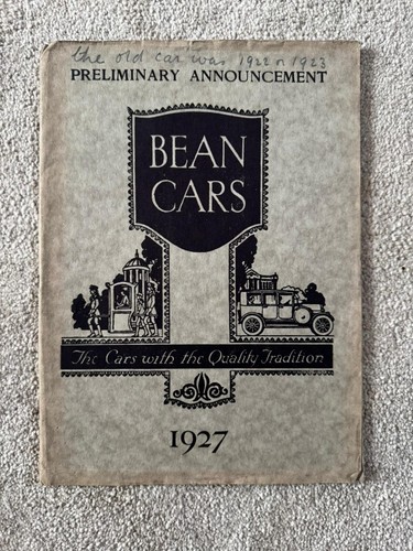 1927 bean cars ltd - ltd, automobile