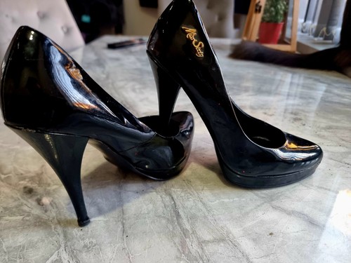 Used miss sixty black - miss, patent