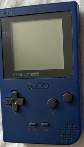 Game boy pocket blue nintendo - game,
